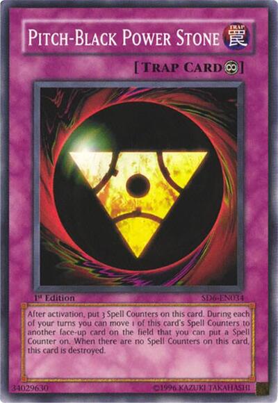 Pitch-Black Power Stone (SD6-EN034) [Structure Deck: Spellcaster's Judgment]