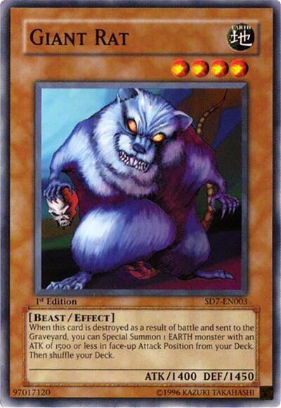 Giant Rat (SD7-EN003) [Structure Deck: Invincible Fortress]