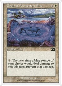 Circle of Protection: Blue (9) [Classic Sixth Edition]