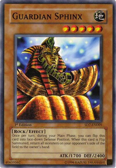 Guardian Sphinx (SD7-EN005) [Structure Deck: Invincible Fortress]