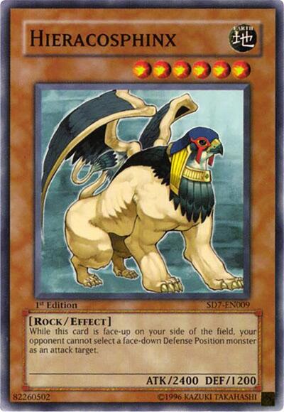 Hieracosphinx (SD7-EN009) [Structure Deck: Invincible Fortress]