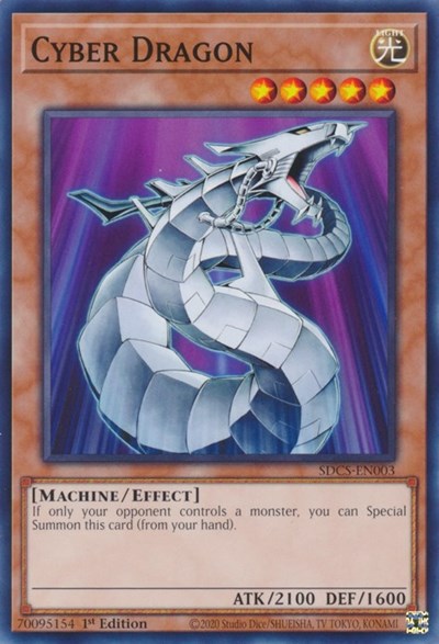 Cyber Dragon (SDCS-EN003) [Structure Deck: Cyber Strike]