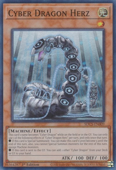 Cyber Dragon Herz (SDCS-EN009) [Structure Deck: Cyber Strike]