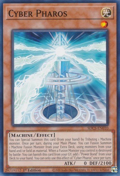 Cyber Pharos (SDCS-EN010) [Structure Deck: Cyber Strike]