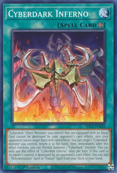 Cyberdark Inferno (SDCS-EN028) [Structure Deck: Cyber Strike]