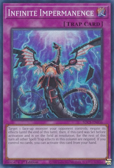 Infinite Impermanence (SDCS-EN036) [Structure Deck: Cyber Strike]
