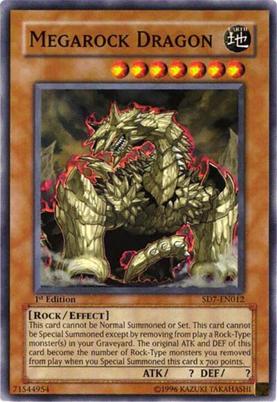 Megarock Dragon (SD7-EN012) [Structure Deck: Invincible Fortress]
