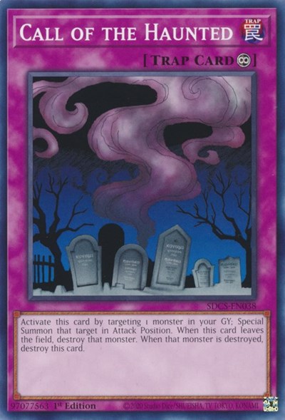 Call of the Haunted (SDCS-EN038) [Structure Deck: Cyber Strike]