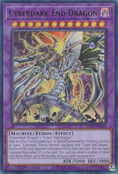 Cyberdark End Dragon (SDCS-EN044) [Structure Deck: Cyber Strike]