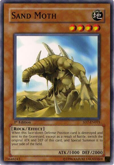 Sand Moth (SD7-EN015) [Structure Deck: Invincible Fortress]