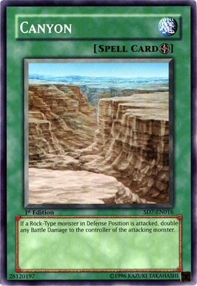 Canyon (SD7-EN016) [Structure Deck: Invincible Fortress]