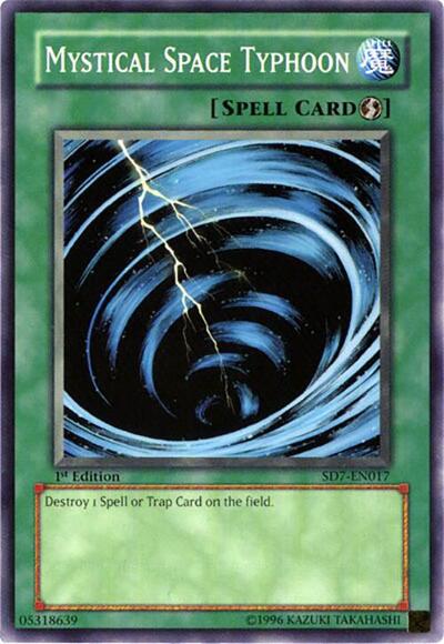 Mystical Space Typhoon (SD7-EN017) [Structure Deck: Invincible Fortress]