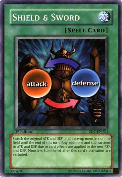 Shield & Sword (SD7-EN020) [Structure Deck: Invincible Fortress]