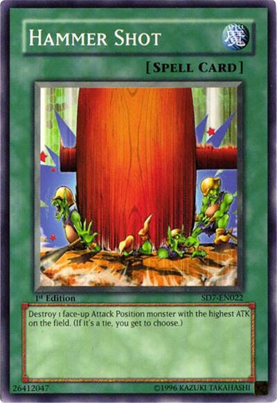 Hammer Shot (SD7-EN022) [Structure Deck: Invincible Fortress]