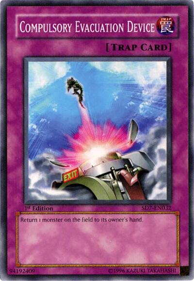 Compulsory Evacuation Device (SD7-EN032) [Structure Deck: Invincible Fortress]