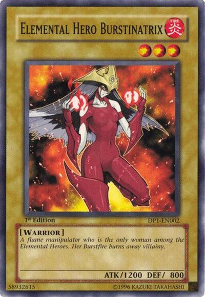 Elemental Hero Burstinatrix (DP1-EN002) [Duelist Pack 1: Jaden Yuki]