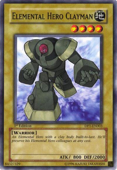 Elemental Hero Clayman (DP1-EN003) [Duelist Pack 1: Jaden Yuki]
