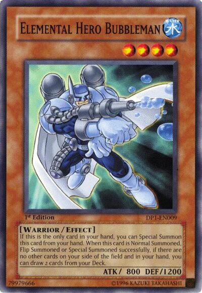 Elemental Hero Bubbleman (DP1-EN009) [Duelist Pack 1: Jaden Yuki]