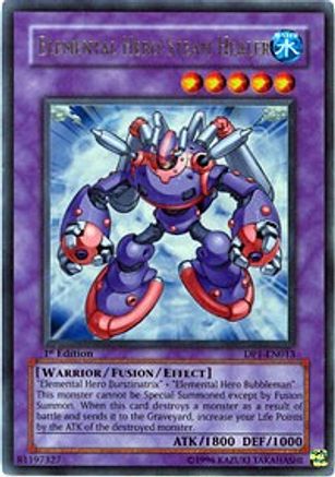 Elemental Hero Steam Healer (DP1-EN013) - Duelist Pack 1: Jaden Yuki 1st Edition