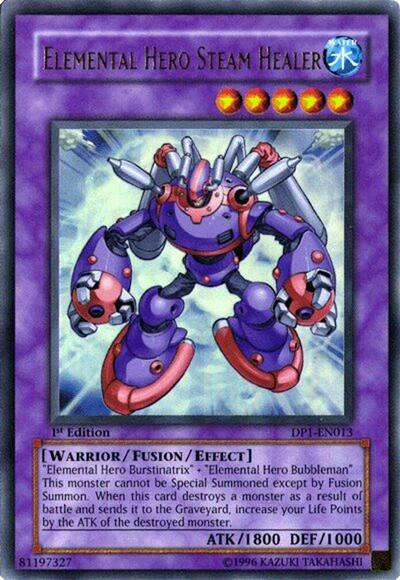Elemental Hero Steam Healer (DP1-EN013) [Duelist Pack 1: Jaden Yuki]