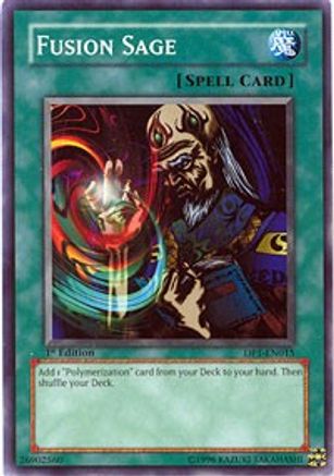 Fusion Sage (DP1-EN015) - Duelist Pack 1: Jaden Yuki Unlimited