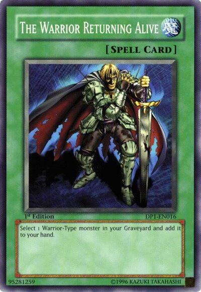 The Warrior Returning Alive (DP1-EN016) [Duelist Pack 1: Jaden Yuki]