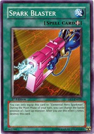 Spark Blaster (DP1-EN020) - Duelist Pack 1: Jaden Yuki 1st Edition