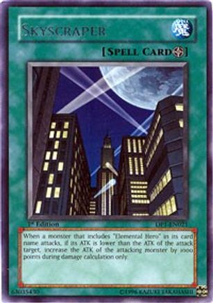 Skyscraper (DP1-EN021) - Duelist Pack 1: Jaden Yuki 1st Edition