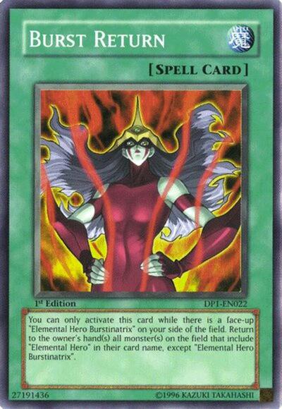 Burst Return (DP1-EN022) [Duelist Pack 1: Jaden Yuki]