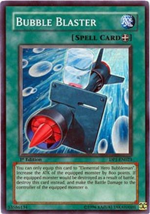Bubble Blaster (DP1-EN023) - Duelist Pack 1: Jaden Yuki Unlimited