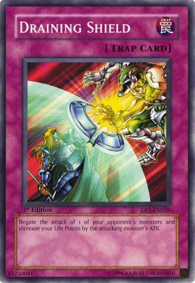 Draining Shield (DP1-EN026) [Duelist Pack 1: Jaden Yuki]