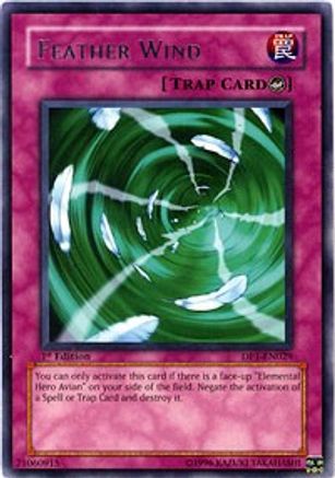 Feather Wind (DP1-EN029) - Duelist Pack 1: Jaden Yuki 1st Edition