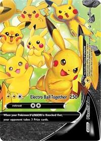 Pikachu V-Union - SWSH142 (SWSH142) [SWSH: Sword & Shield Promo Cards]