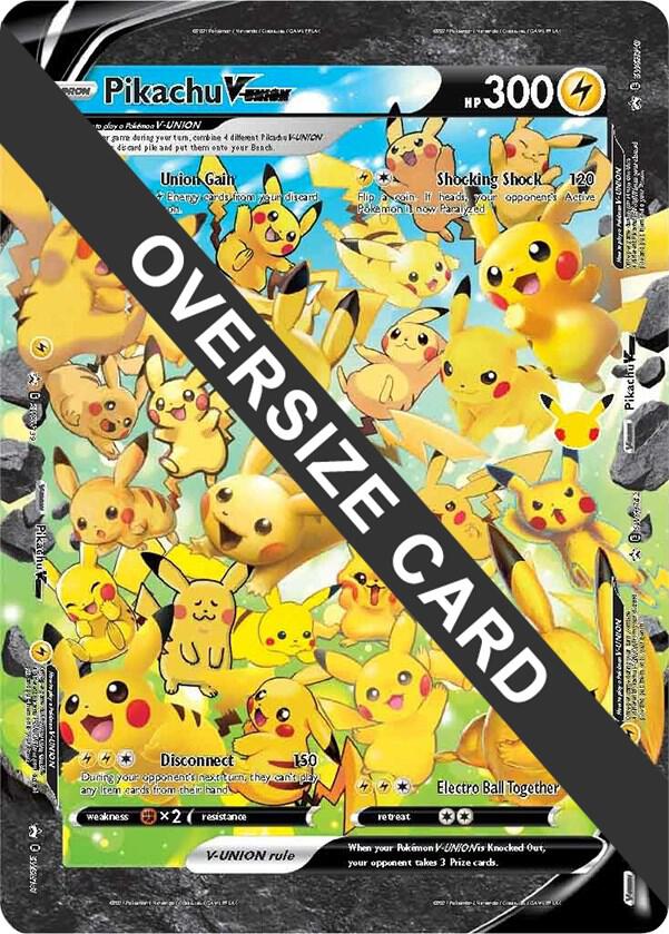 Pikachu V-UNION [Jumbo Cards]