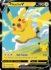 Pikachu V - SWSH143 (SWSH143) [SWSH: Sword & Shield Promo Cards]