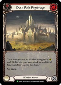 Dusk Path Pilgrimage (Red) - LGS060 (LGS060) [Flesh and Blood: Promo Cards]
