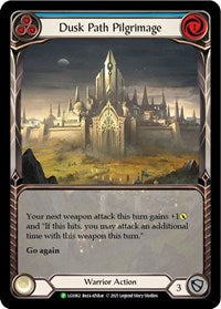 Dusk Path Pilgrimage (Blue) - LGS062 (LGS062) [Flesh and Blood: Promo Cards]