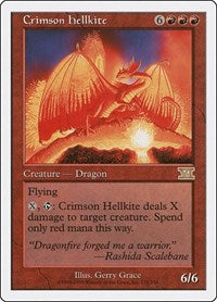 Crimson Hellkite (172) [Classic Sixth Edition]