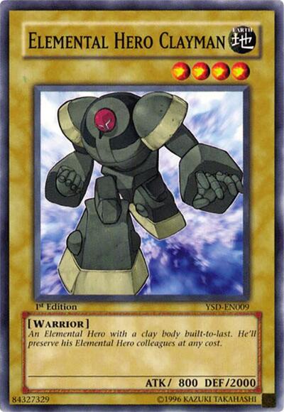 Elemental Hero Clayman (YSD-EN009) [Starter Deck 2006]