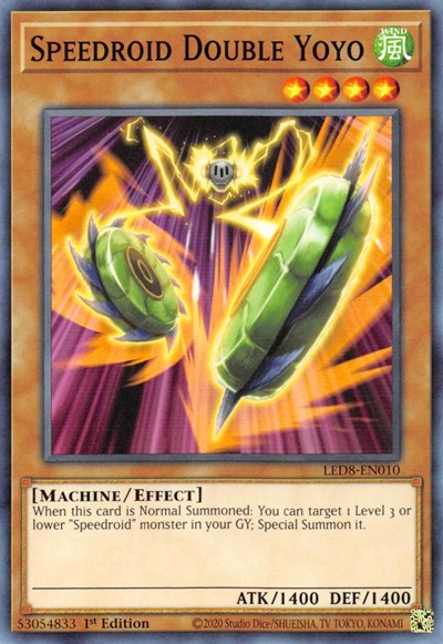 Speedroid Double Yoyo (LED8-EN010) [Legendary Duelists: Synchro Storm]