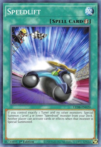 Speedlift (LED8-EN020) [Legendary Duelists: Synchro Storm]