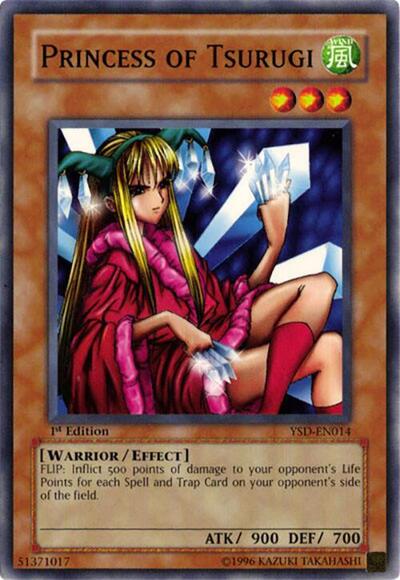Princess of Tsurugi (YSD-EN014) [Starter Deck 2006]