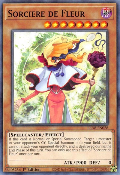 Sorciere de Fleur (LED8-EN028) [Legendary Duelists: Synchro Storm]