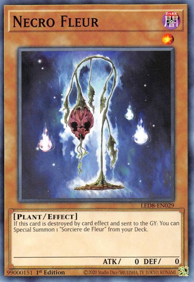 Necro Fleur (LED8-EN029) [Legendary Duelists: Synchro Storm]