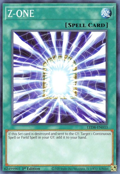 Z-ONE (LED8-EN033) [Legendary Duelists: Synchro Storm]