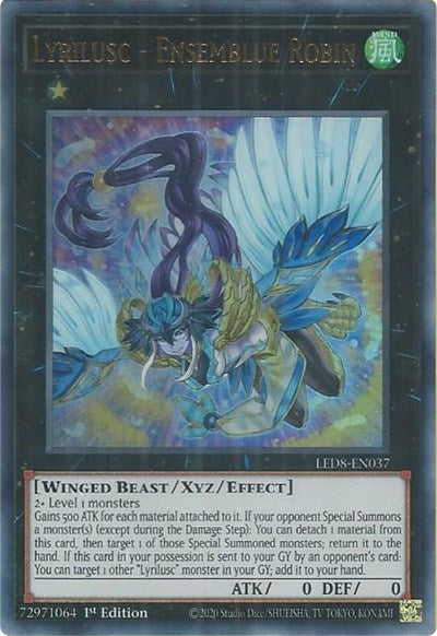 Lyrilusc - Ensemblue Robin (LED8-EN037) [Legendary Duelists: Synchro Storm]
