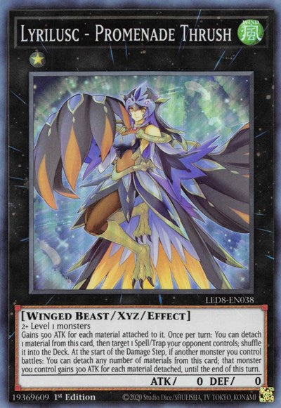 Lyrilusc - Promenade Thrush (LED8-EN038) [Legendary Duelists: Synchro Storm]