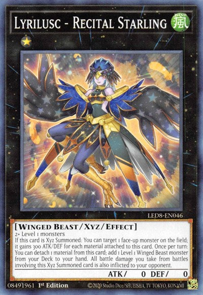 Lyrilusc - Recital Starling (LED8-EN046) [Legendary Duelists: Synchro Storm]