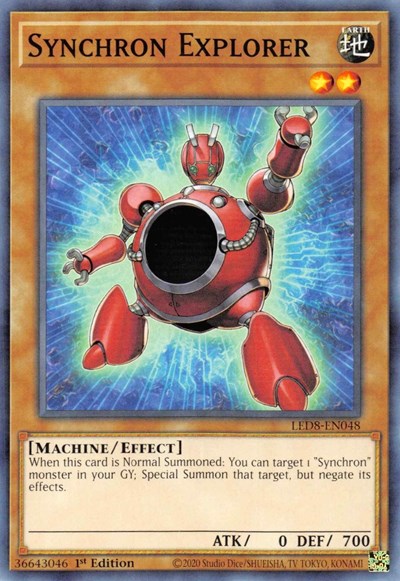 Synchron Explorer (LED8-EN048) [Legendary Duelists: Synchro Storm]