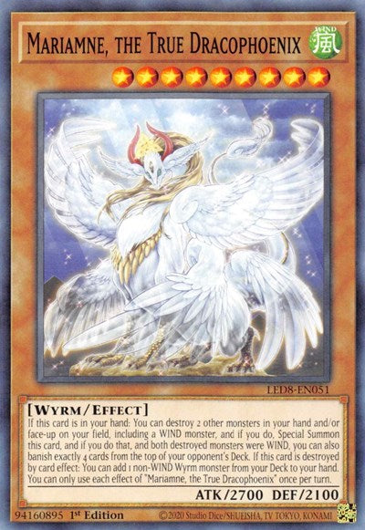 Mariamne, the True Dracophoenix (LED8-EN051) [Legendary Duelists: Synchro Storm]